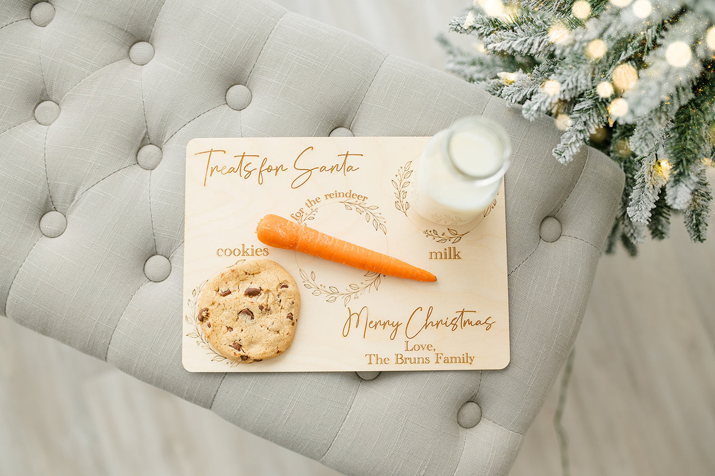 Santa Treat Tray
